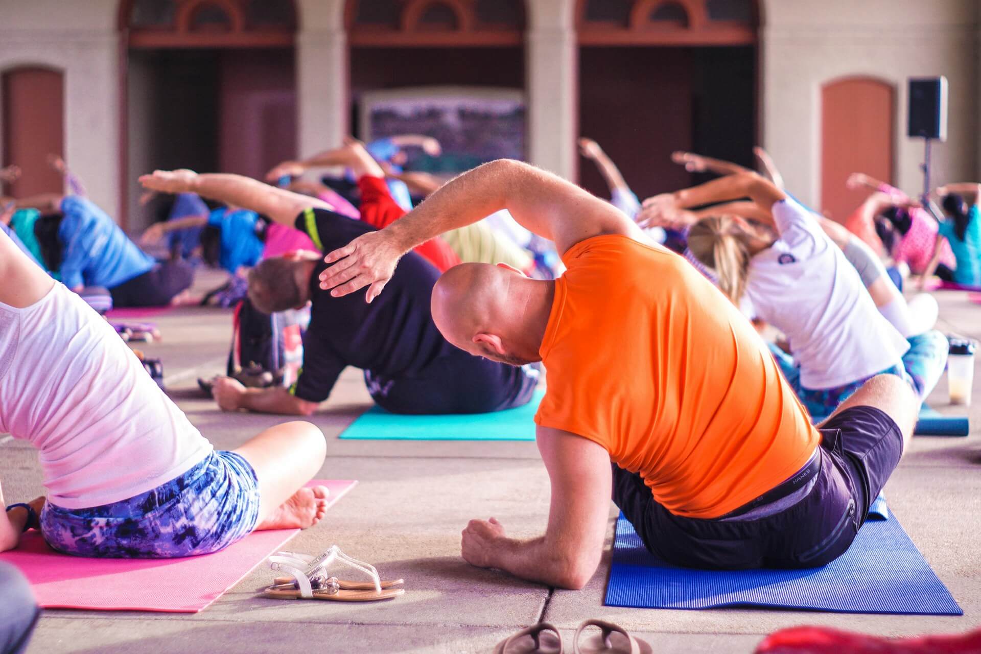 employee wellness - yoga